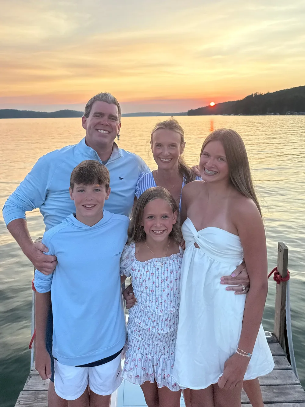 Jack Donovan with family
